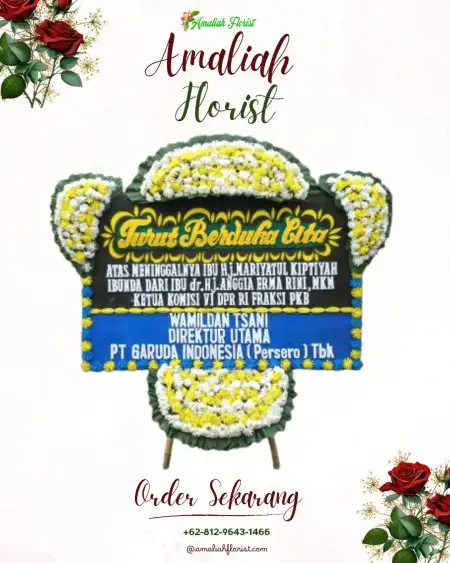 Papan Bunga Duka Titisan